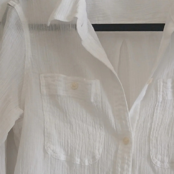 Chaps White Resort Shirt - Picture 5 of 5